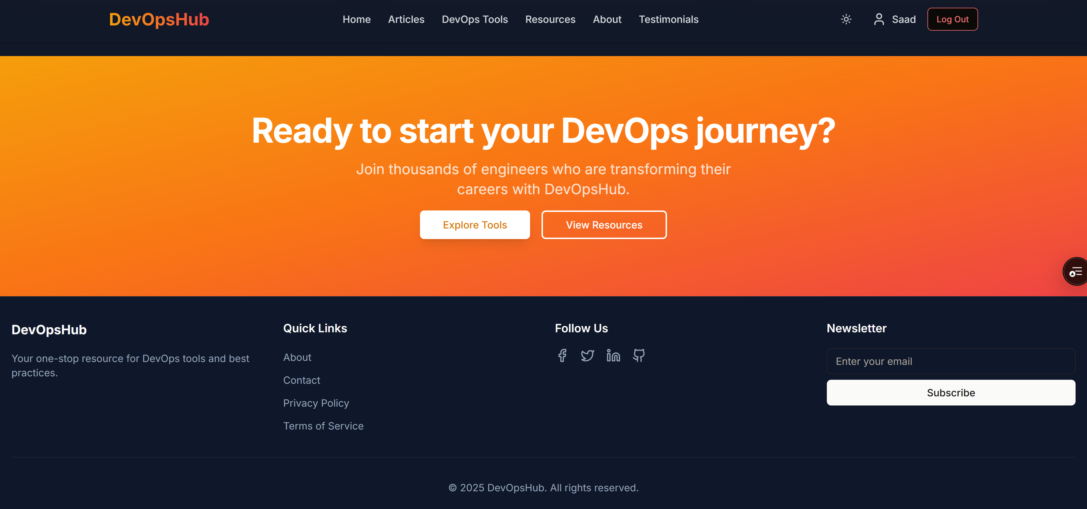 DevOps Hub